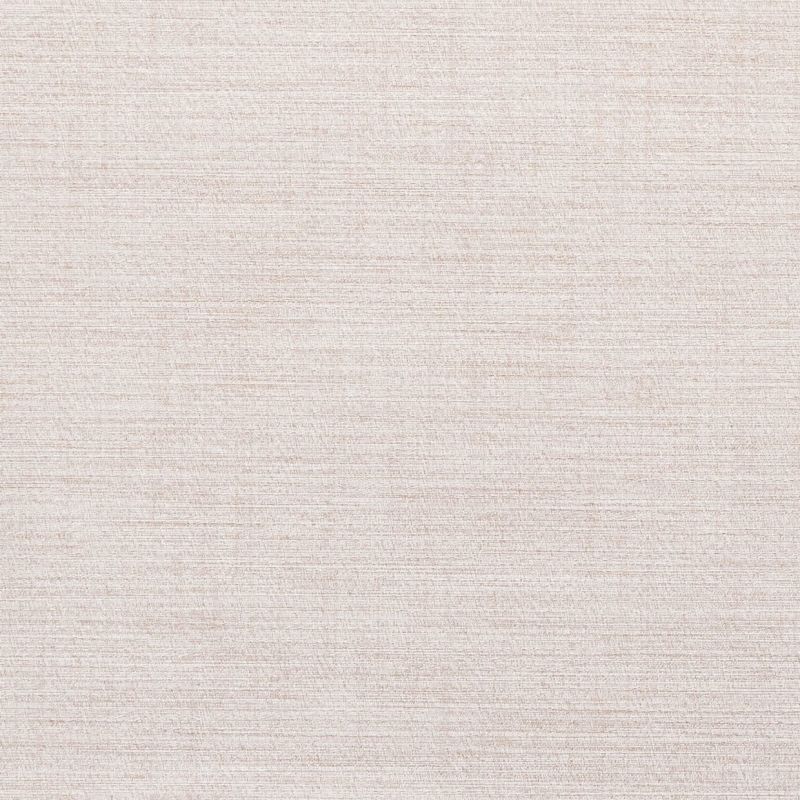 Beige woven-texture wallpaper covers the entire frame, showing subtle horizontal striations and grain; evenly lit close-up view of a neutral, fabric-like wall surface.