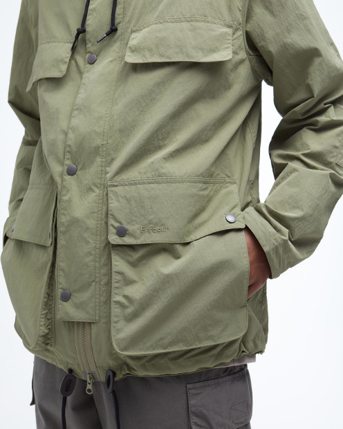 Re-Engineered Durham Summer Casual Jacket Bleached Olive