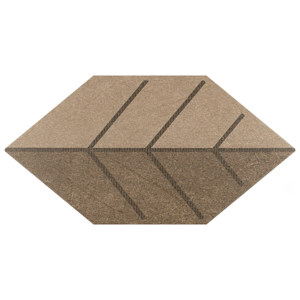 Foresta Kayak Mix 6-1/2 in. x 12-1/2 in. Porcelain Floor and Wall Tile