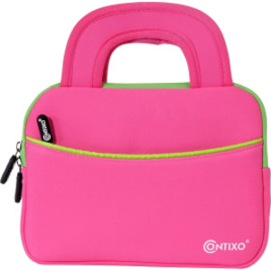 TB02 Protective Carrying Bag Sleeve Case for 10" Tablets, Pink