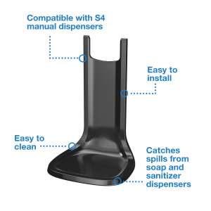 Tork, S4, S4 Drip Tray, Black