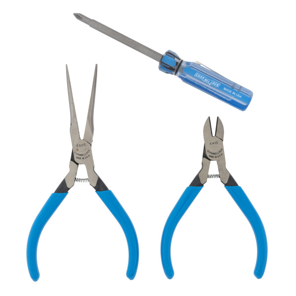LC-21S 2pc Pliers Set with 2n1 Professional Driver