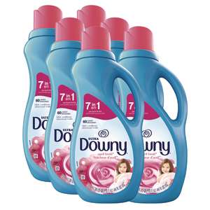 PG10033, Procter & Gamble,  Ultra Downy April Fresh Liquid Fabric Softener,  44 oz Bottle