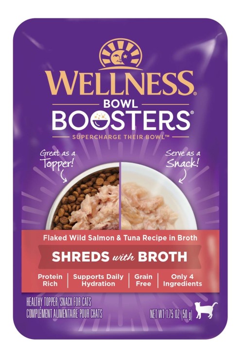 Wellness Bowl Boosters Salmon & Tuna Front packaging