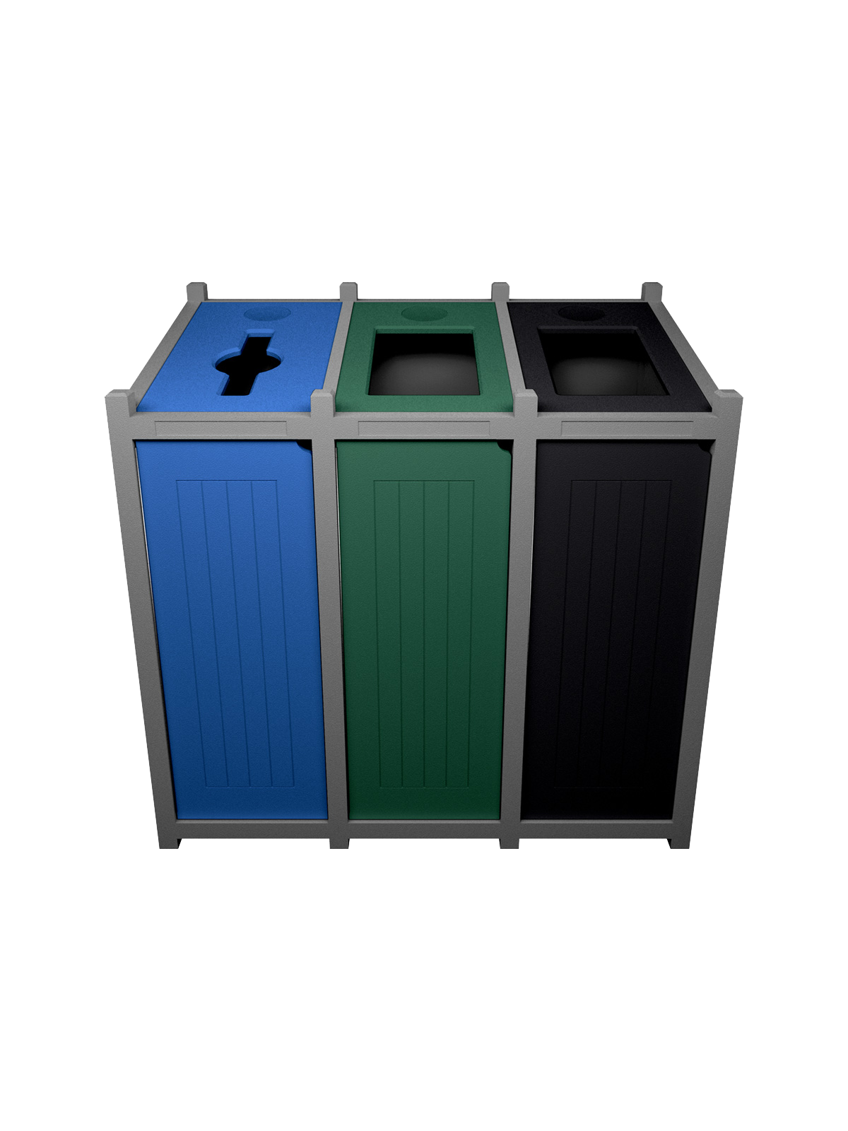 VENTURE – Triple – Unit – Mixed-Full-Full – Grey-Blue-Green-Black