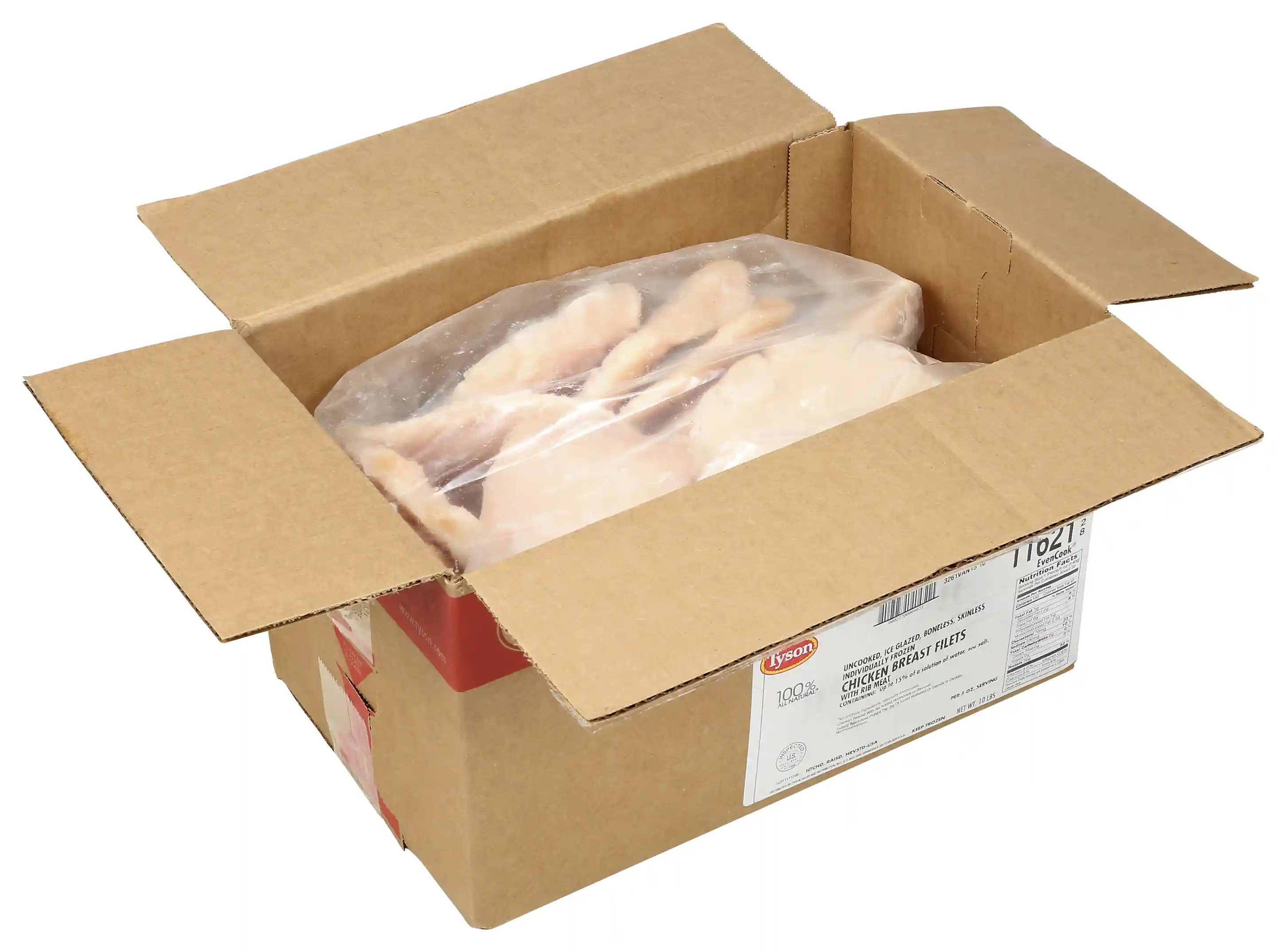 Tyson® EvenCook® All Natural* IF Unbreaded Boneless Skinless Chicken Breast Filets, 5 oz._image_41