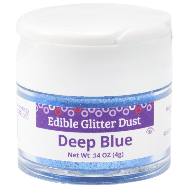Deep Blue Dust 4g Edible Glitter