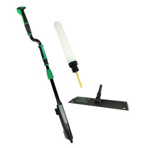 Unger, 18", Floor Cleaning Starter Kit with Offset Pole