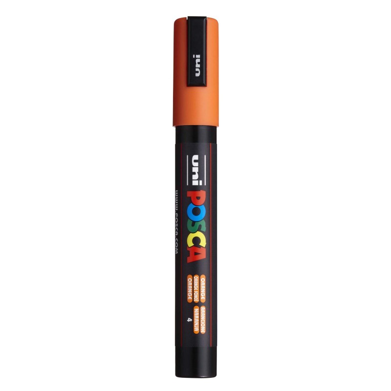 PC-5M Paint Markers, Medium Bullet Tip (1.8-2.5 mm), Orange