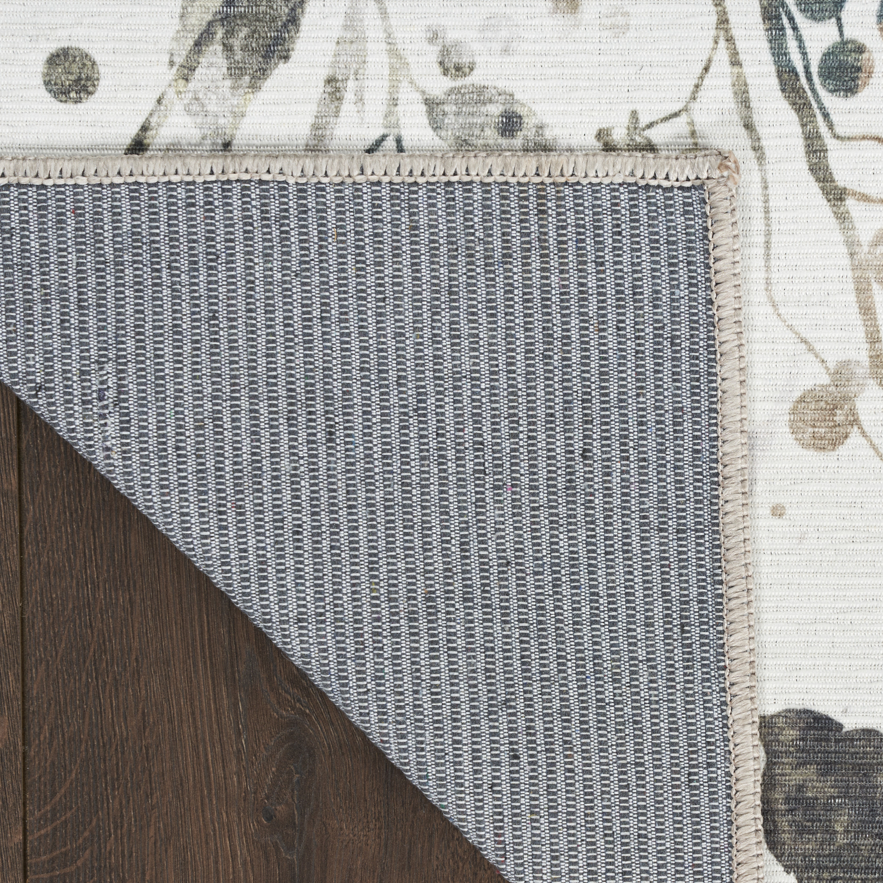 Nourison Nourison Washables 2'2" x 10' Ivory Multicolor Contemporary Indoor Rug