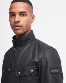 Duke Waxed Jacket Sage