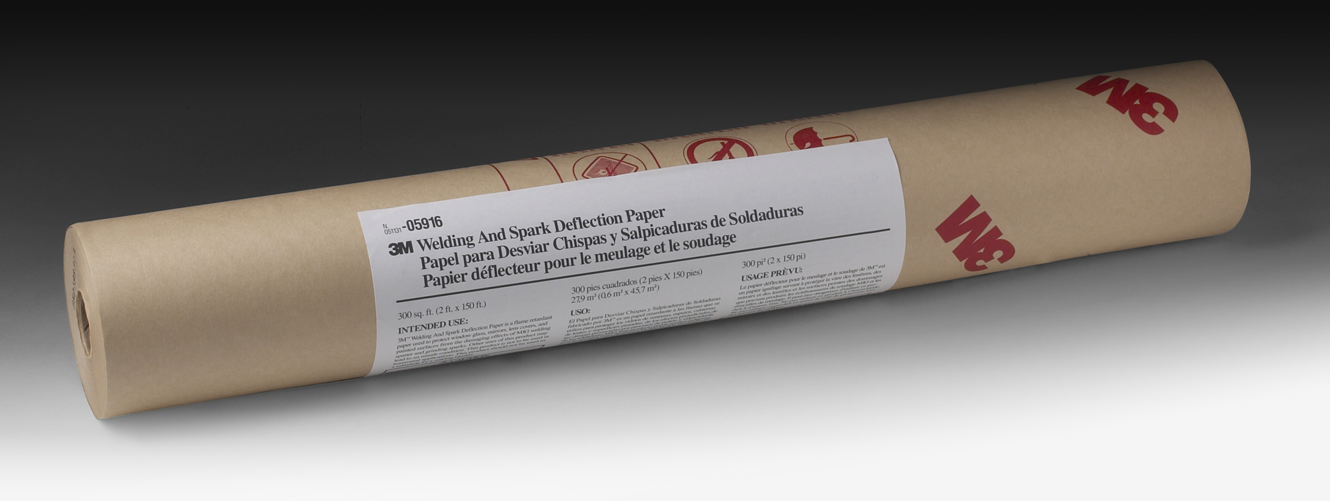 SKU 7000045694 | 3M™ Welding and Spark Deflection Paper 05916 | 24 in x ...
