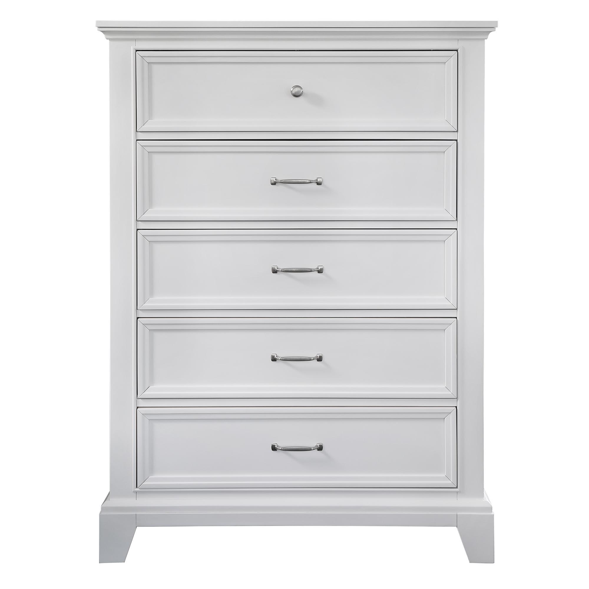 Product image of the  Fulham Tallboy (5 Drawer), White from Forty Winks