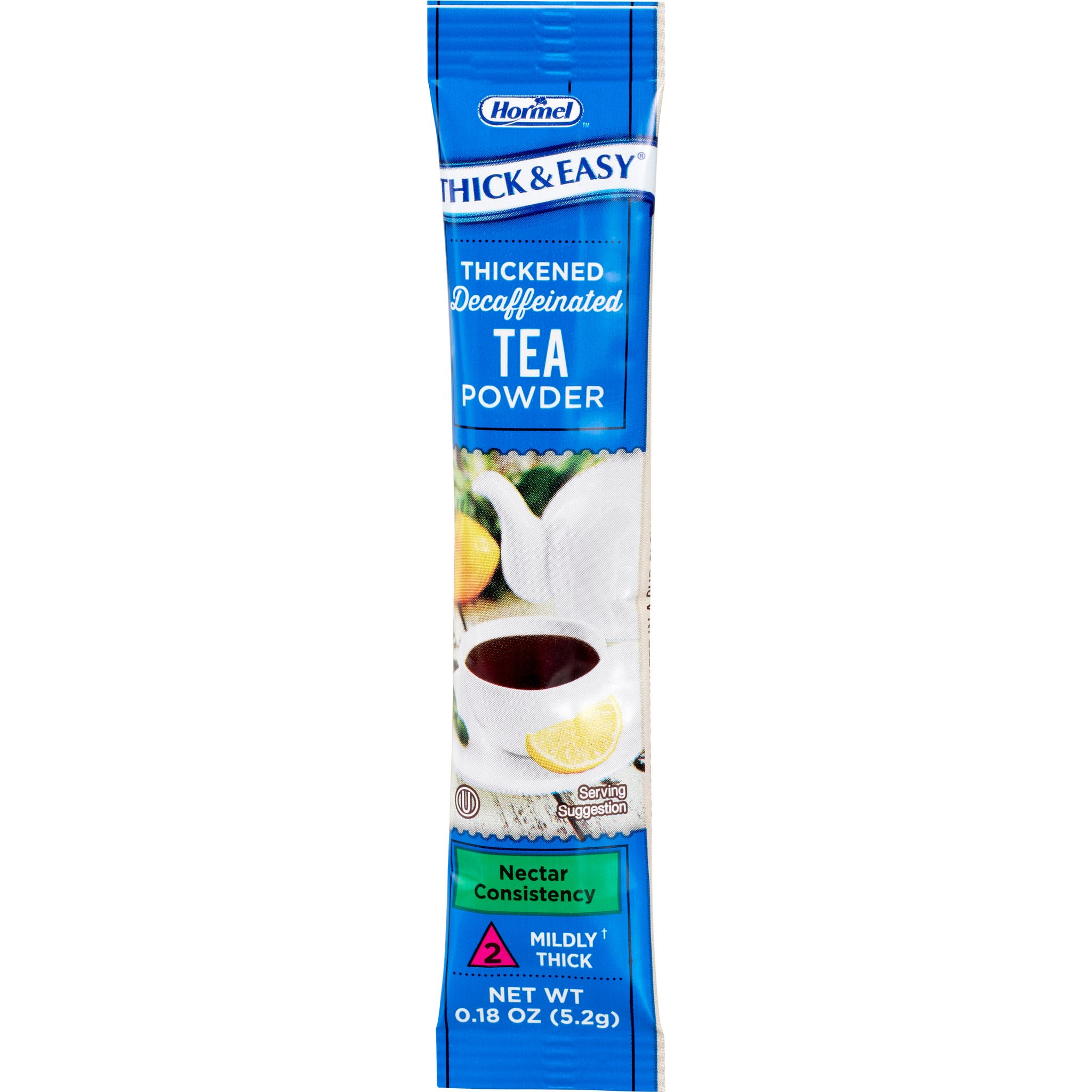 Thick & Easy® Decaffeinated Tea Nectar Consistency Thickened Beverage