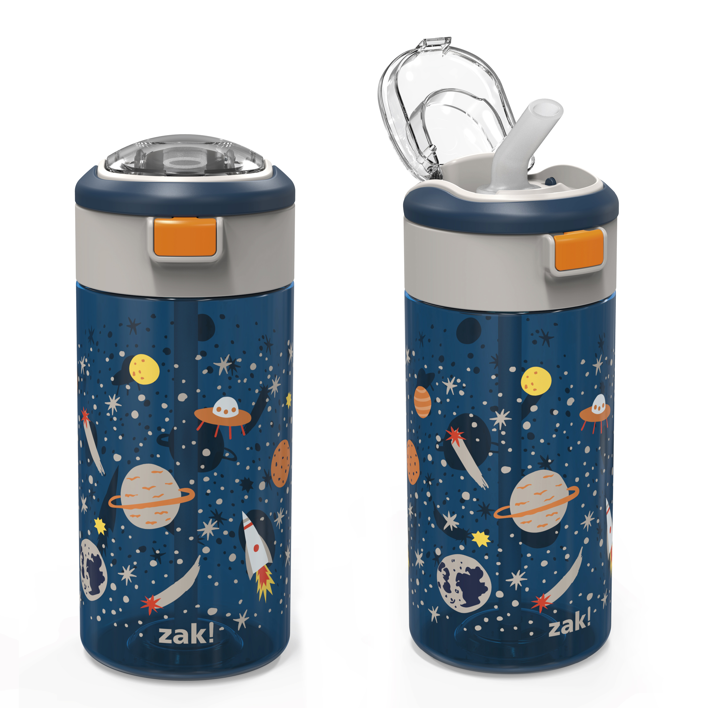 Genesis 18 ounce Water Bottles, Space, 2-piece set slideshow image 5 Genesis 18 ounce Water Bottles, Space, 2-piece set slideshow image 5
