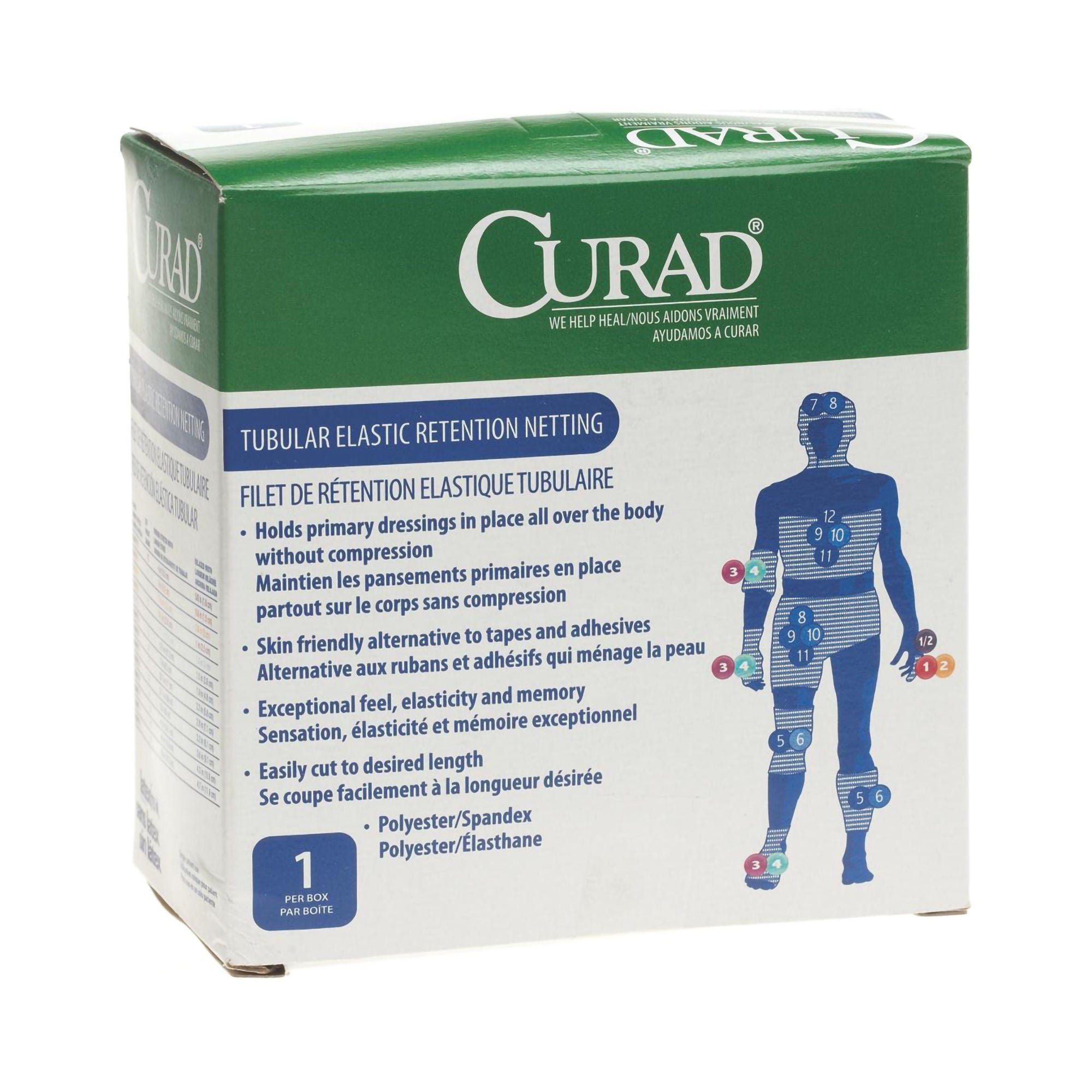 Curad® Elastic Net Dressing, 36 Inch x 25 Yard
