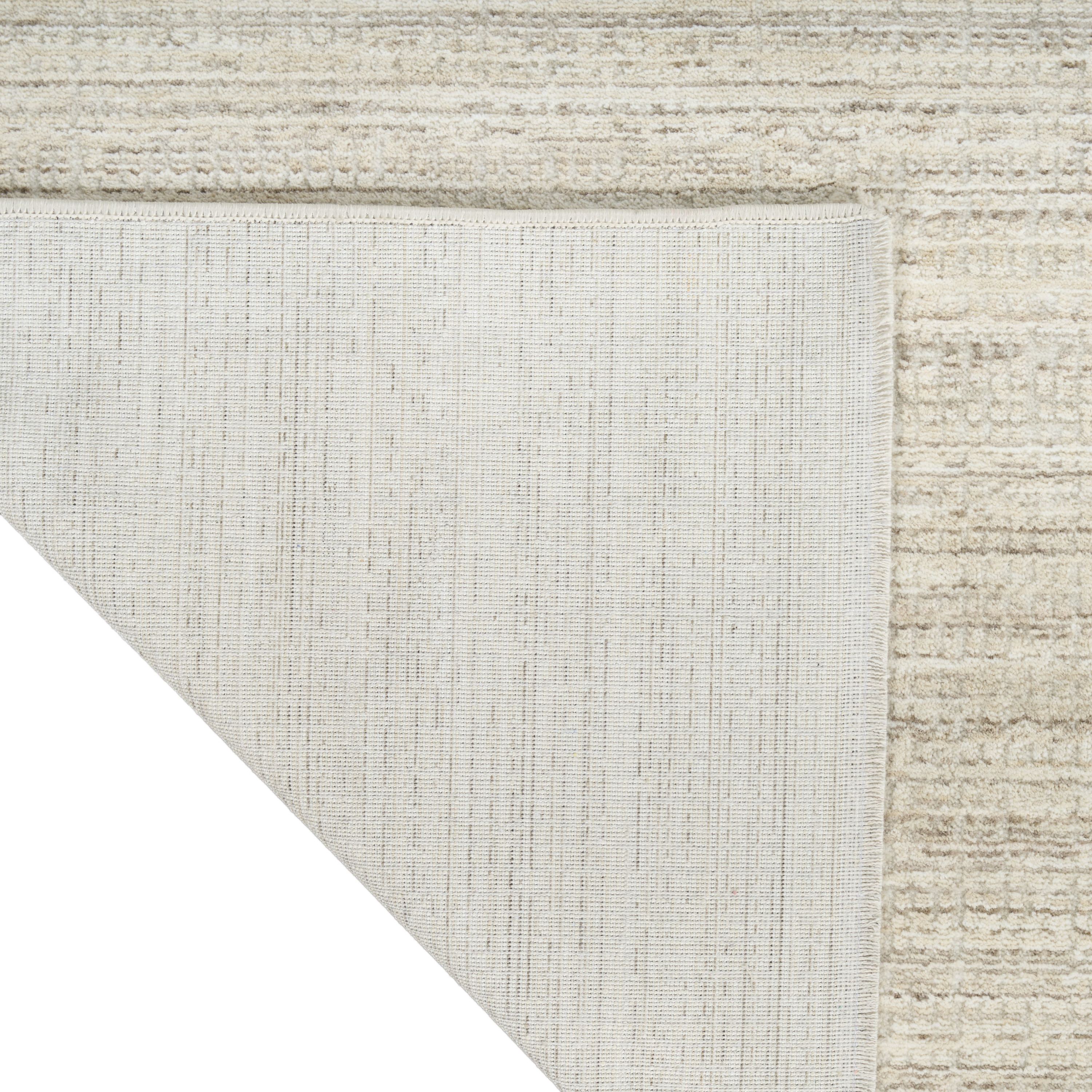 Calvin Klein CK079 Notes 7'10" x 9'10" Ivory Grey Modern Indoor Rug