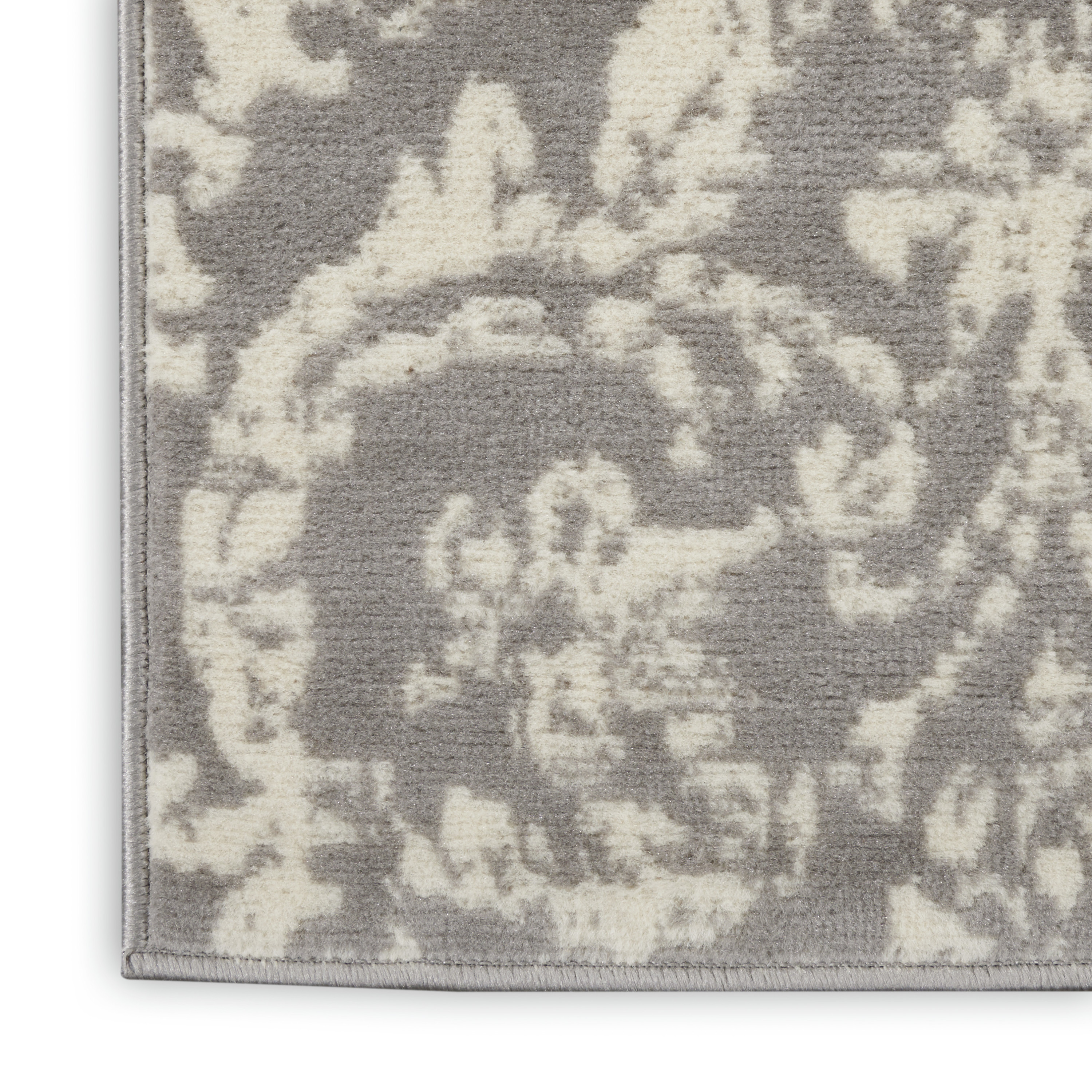 Nourison Jubilant 2' x 6' Grey Vintage Indoor Rug