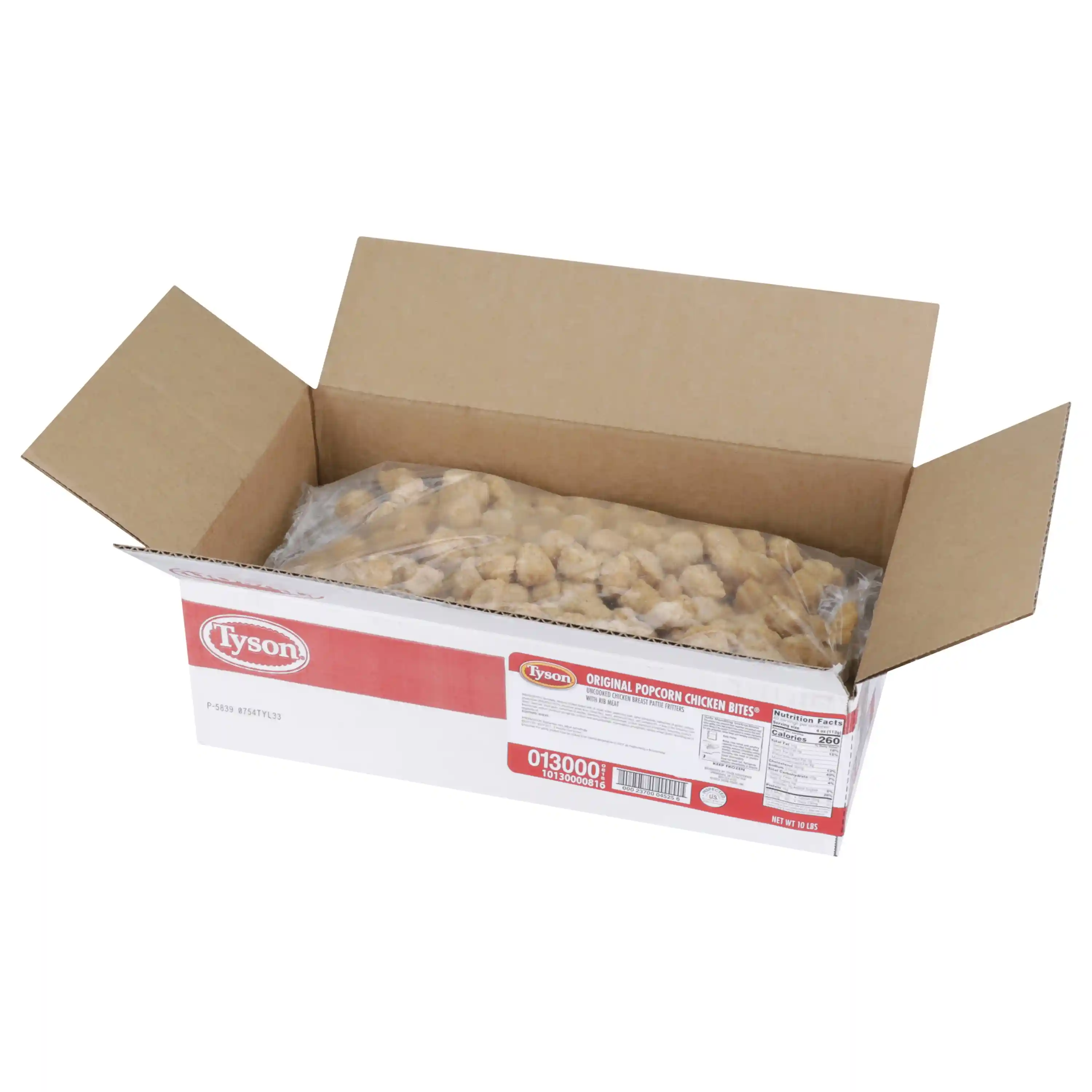 Tyson® Uncooked Original Popcorn Chicken Bites® Chicken Chunks_image_4