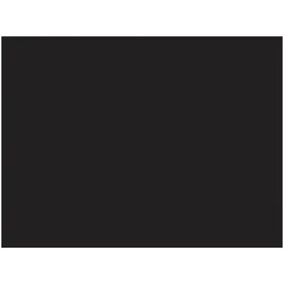 Prang (Formerly SunWorks) Construction Paper, Black, 18" x 24", 100 Sheets