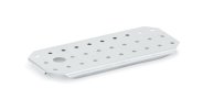 Half-long-size Super Pan 3® stainless steel false bottom