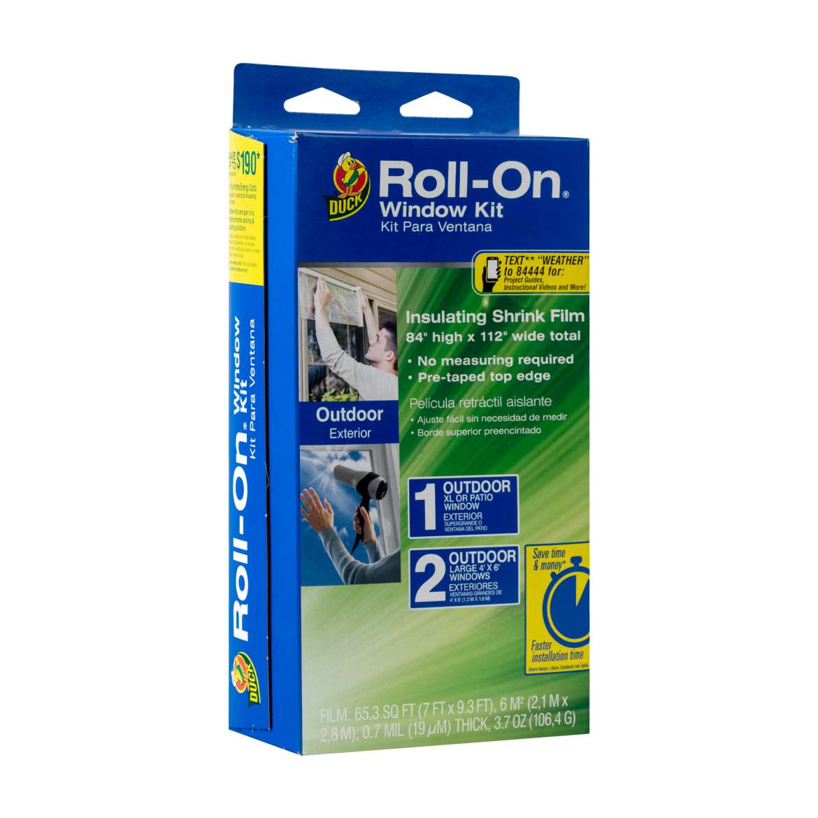 Roll-On® Window Insulation Kit Image