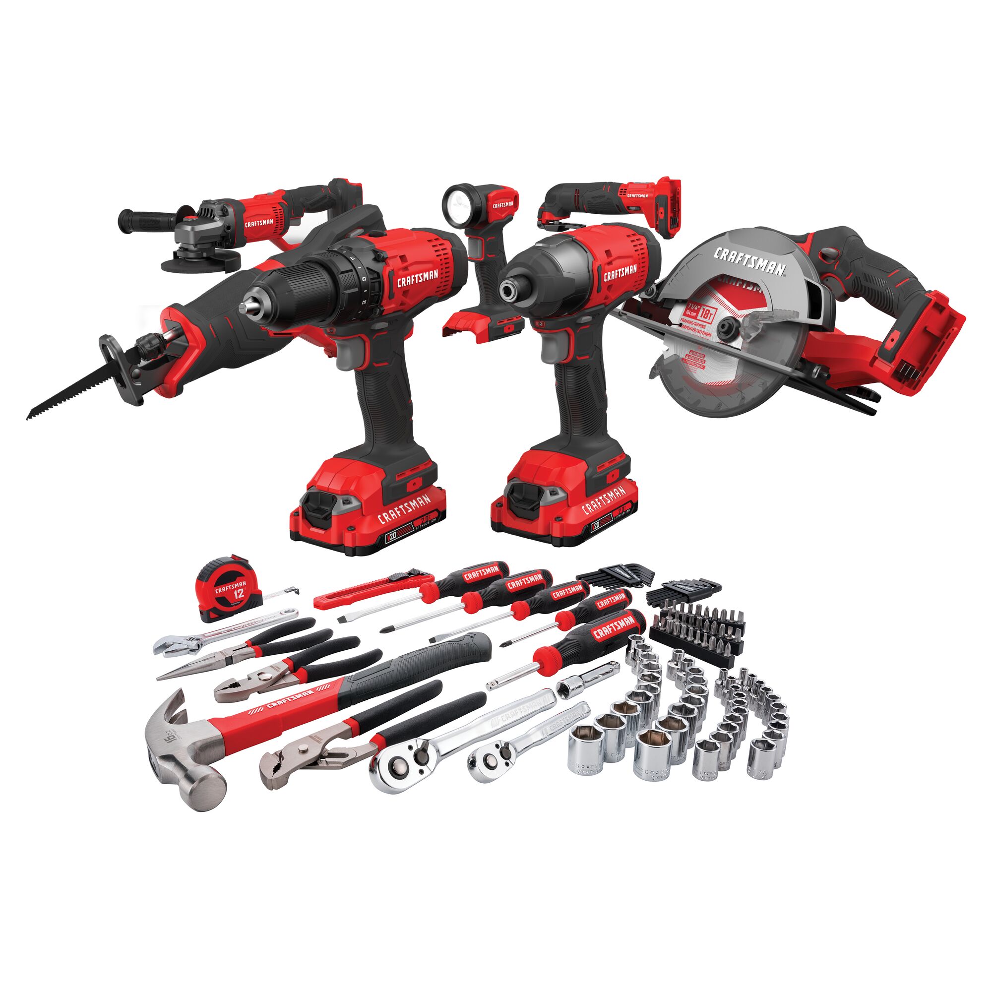 View of CRAFTSMAN Combo Kits: Power Tools family of products