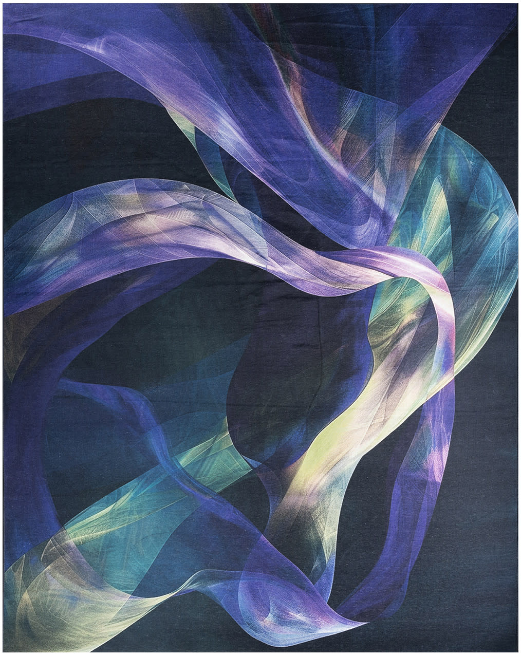 Nourison Nourison Washables 8' x 10' Blue Multicolor Modern Indoor Rug