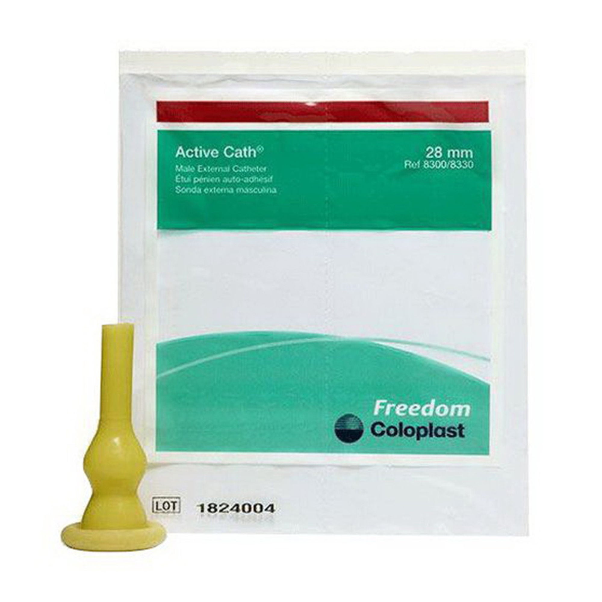 Active Cath® Male External Catheter, Medium, 28mm Diameter