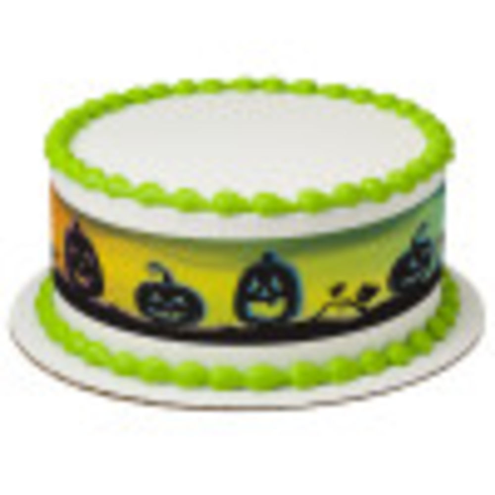 Image Cake Pumpkin Silhouette