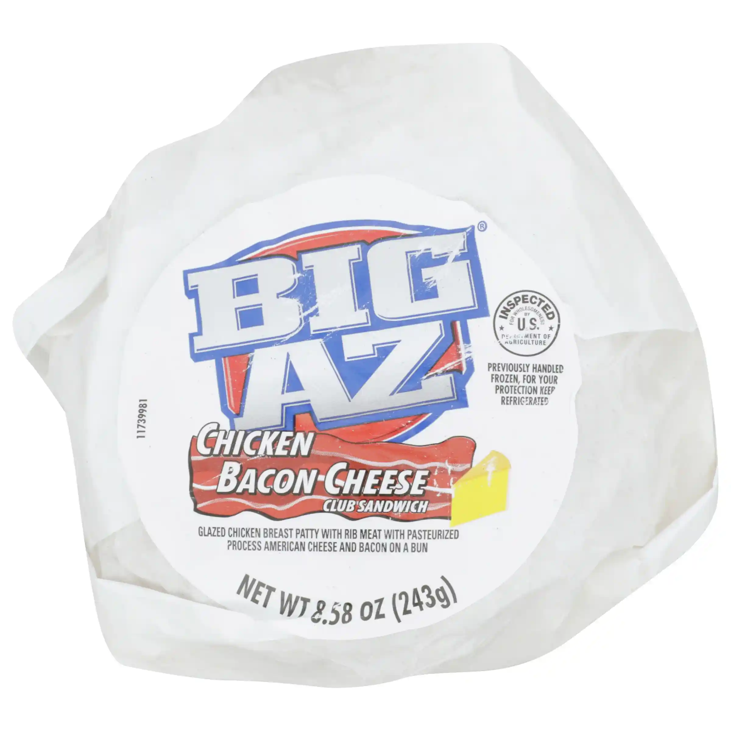 BIG AZ® Chicken, Bacon And Cheddar Club_image_3