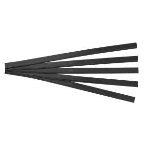 Rubbermaid Commercial, 18", Black, Rubber Squeegee