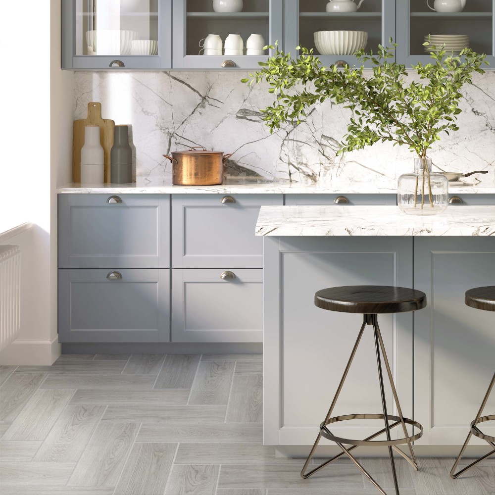 Fronda Perla 7-7/8 in. x 23-5/8 in. Ceramic Floor and Wall Tile