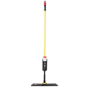 Rubbermaid Commercial, Light Spray Mop Handle and Frame, 52", Black/Yellow