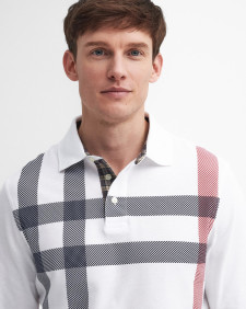 Blaine Tartan Long-Sleeved Polo Shirt 