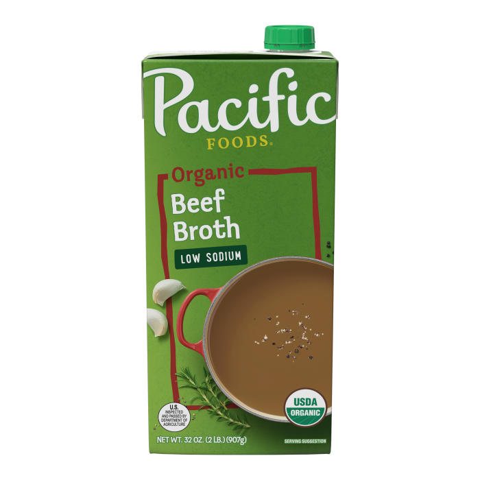 Organic Low Sodium Beef Broth