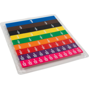 Fraction Tiles with Work Tray Set