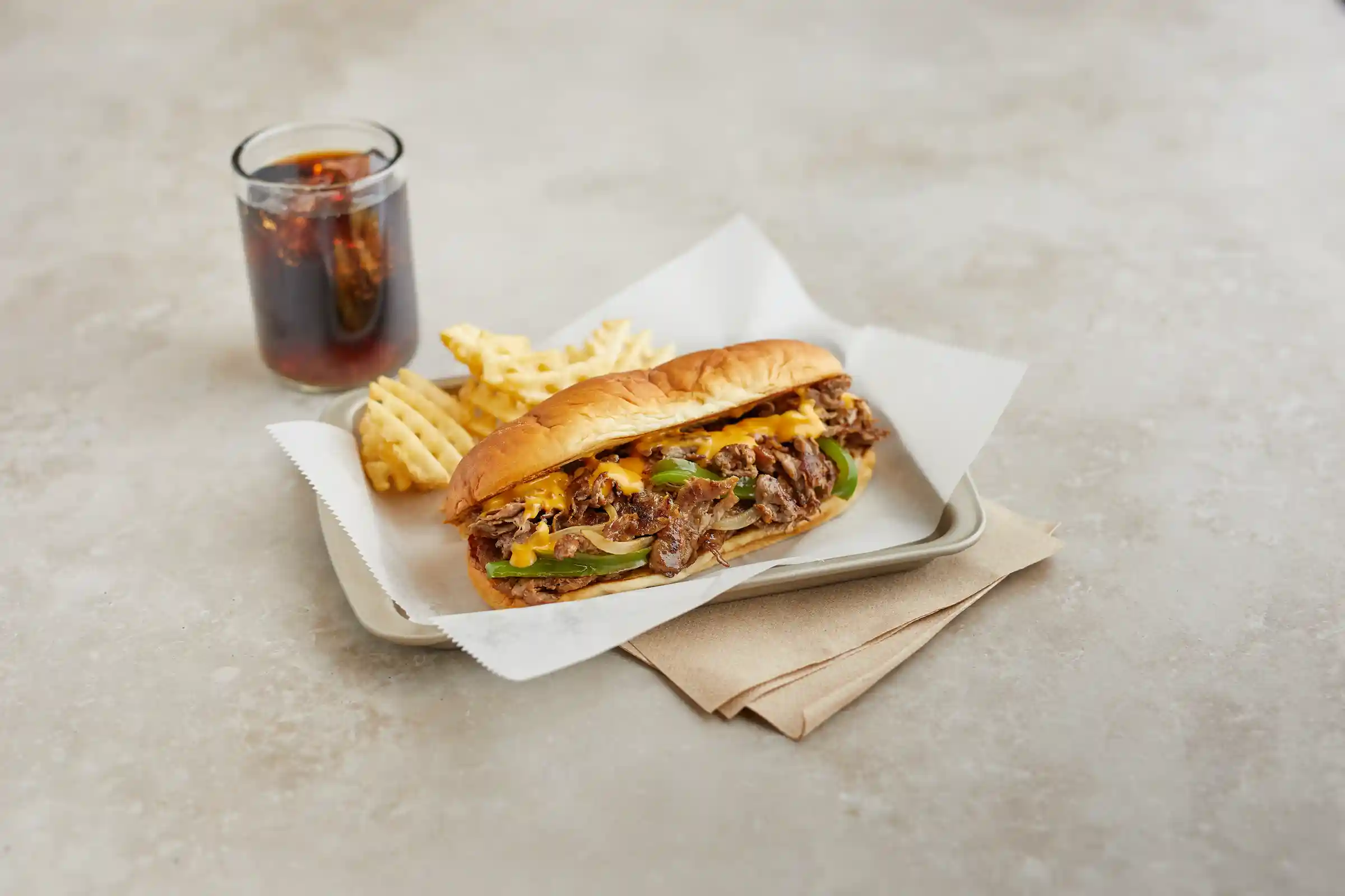 Steak-EZE® Sirloin Beef Steak Slices, Lightly Marinated_image_1