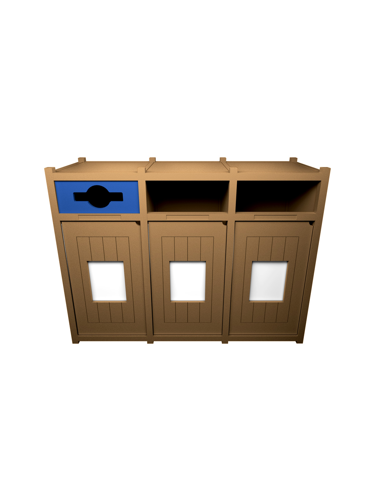 VISION – Triple – Unit – Mixed-Full-Full – Cedar-Blue