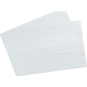 Picture Story Paper, Grade 1, 5/8" x 5/16" x 5/16" Ruled Long, 18" x 12", 250 Sheets