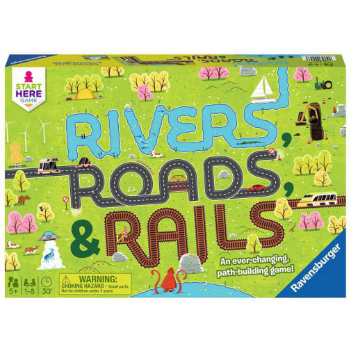 Ravensburger Rivers, Roads, & Rails Game