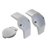 Syspend 180-Max Replacement Cap Elbow White Aluminum