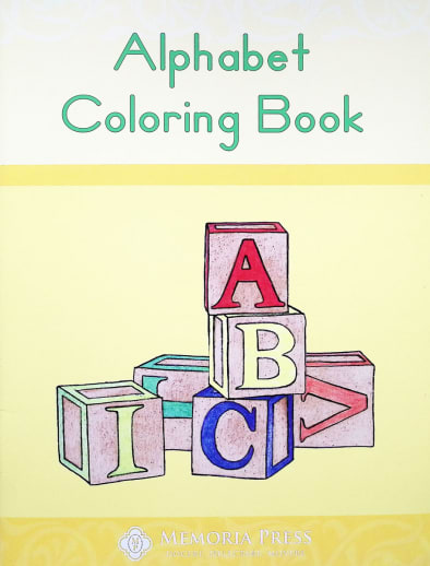 Memoria Press Alphabet Coloring Book