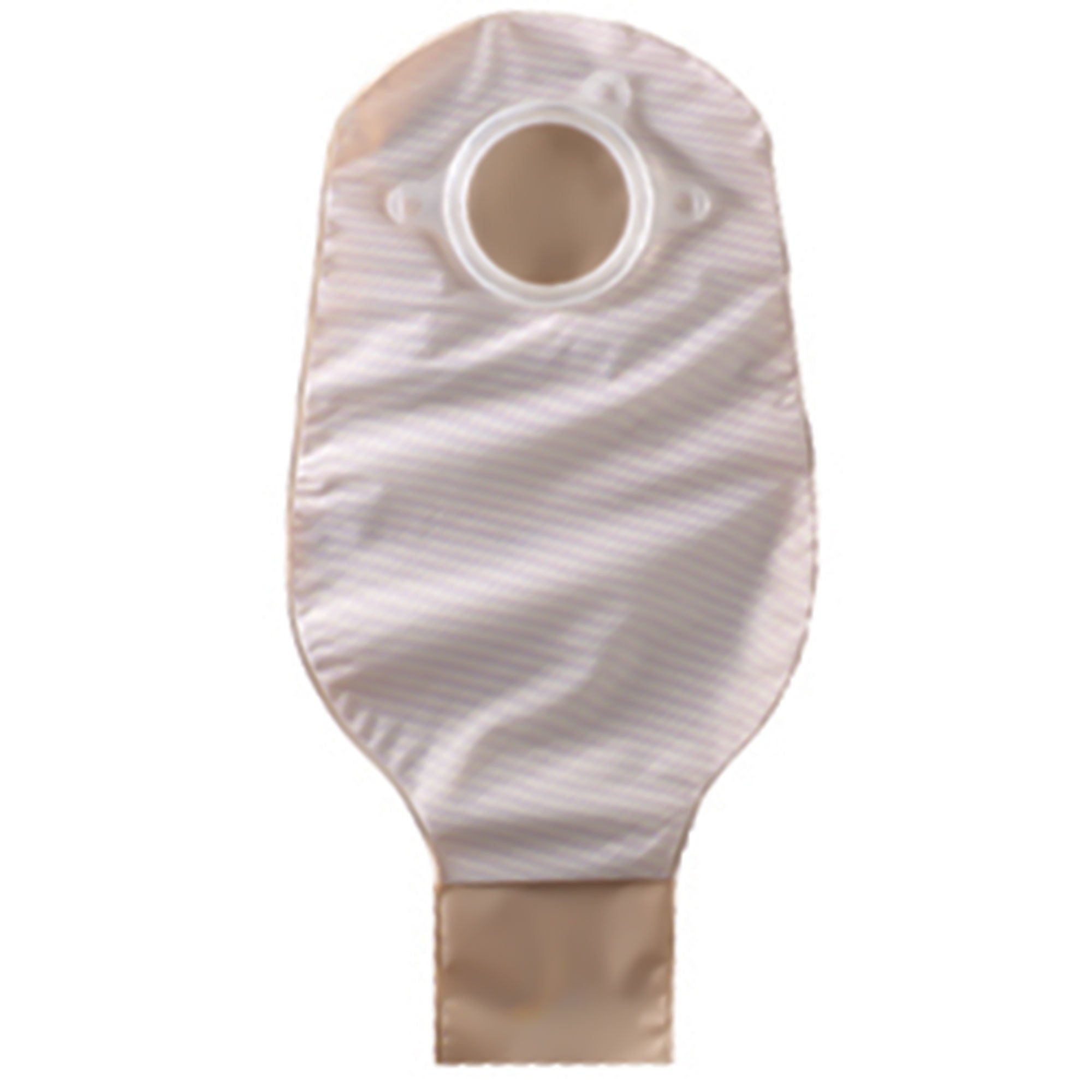 Sur-Fit Natura® Two-Piece Opaque Ostomy Pouch, 12-Inch Length, 2.75 Inch Flange