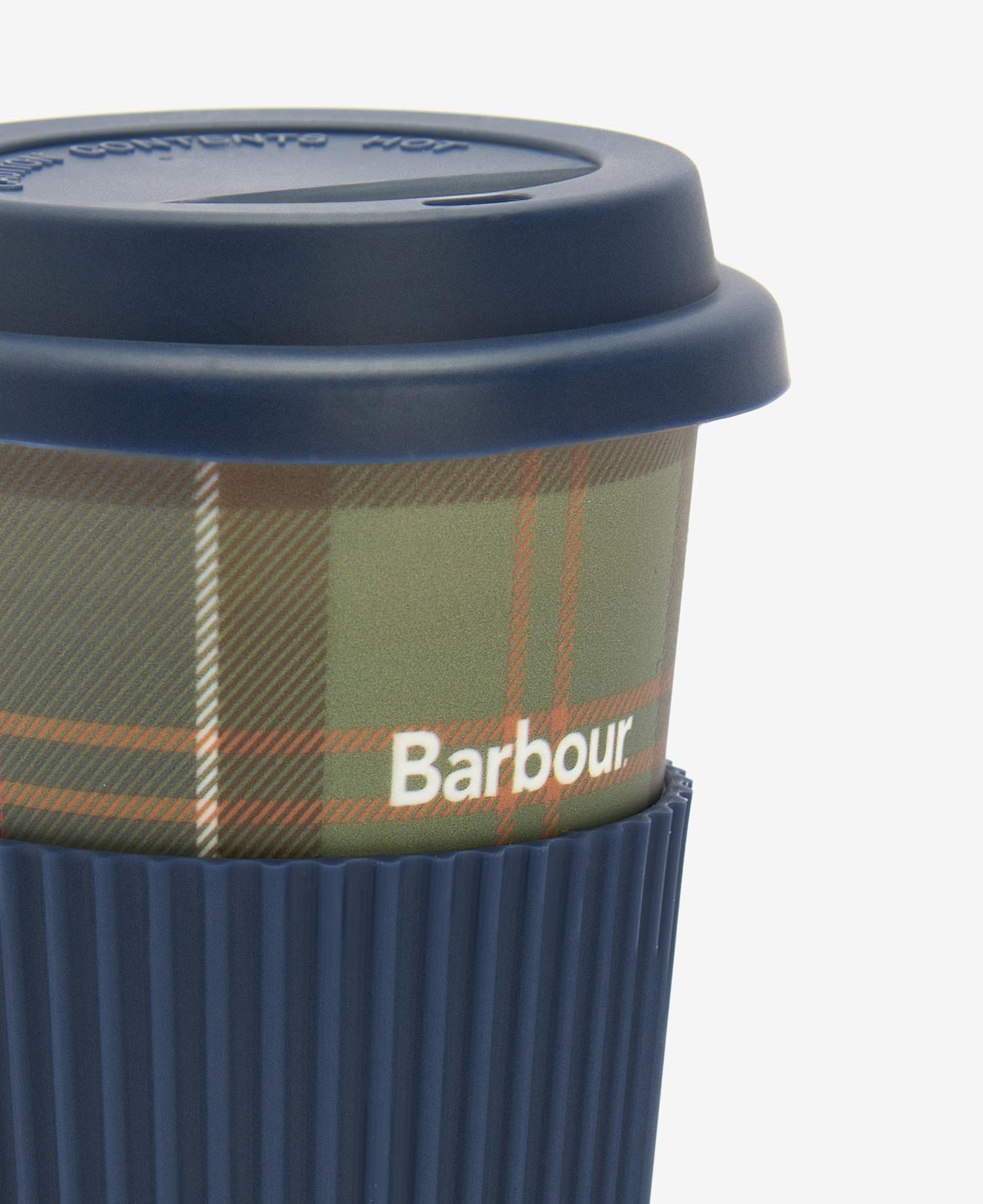 Reusable Tartan Travel Mug image number 2