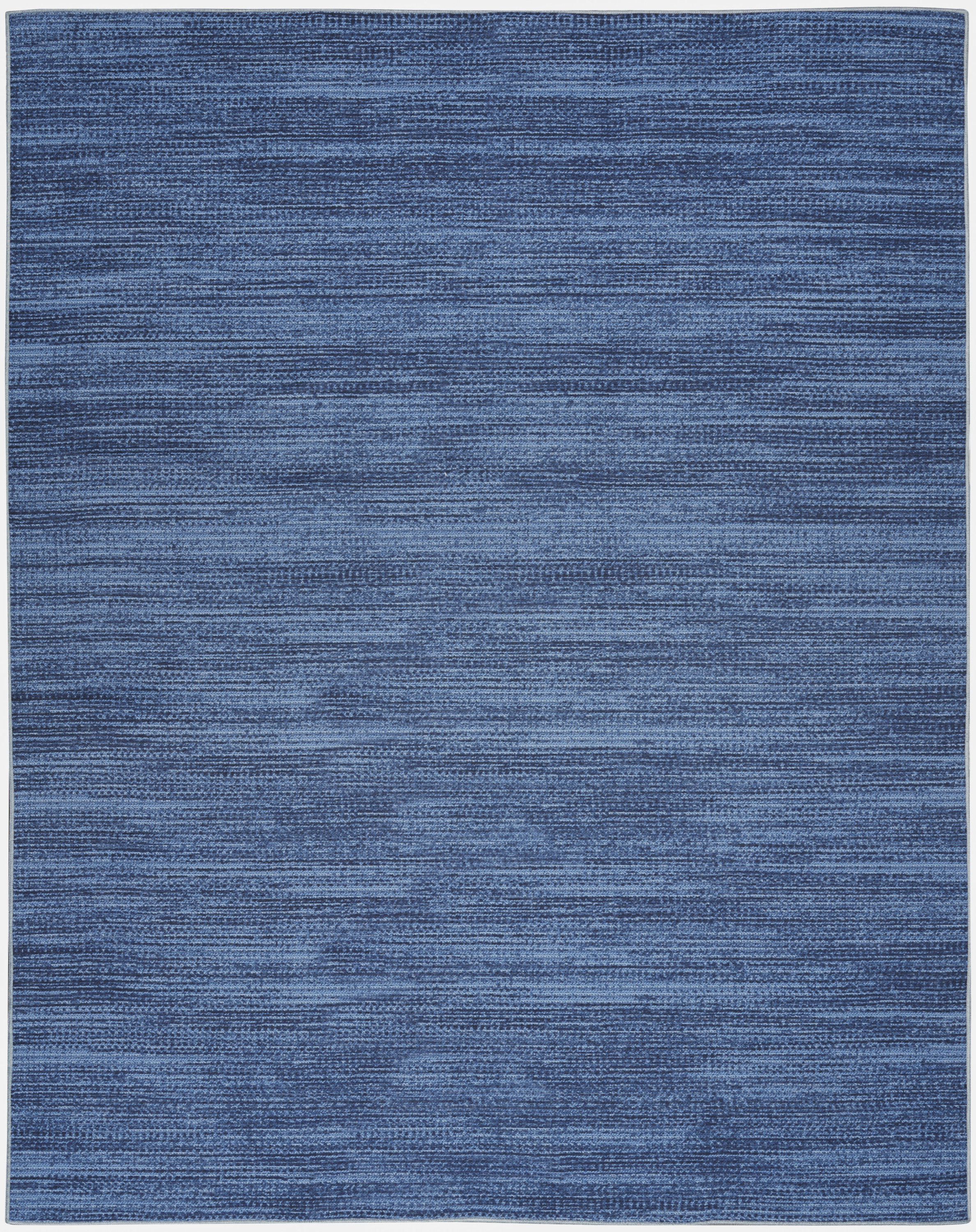 Nourison Nourison Washables 9'2" x 12' Blue Modern Indoor Rug