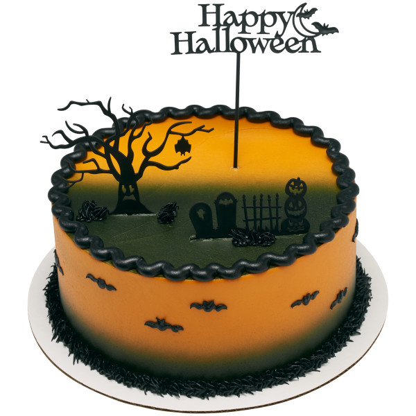 Spooky Tree & Graveyard Cake Kit