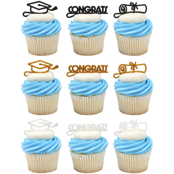 Graduation Cupcake Layon