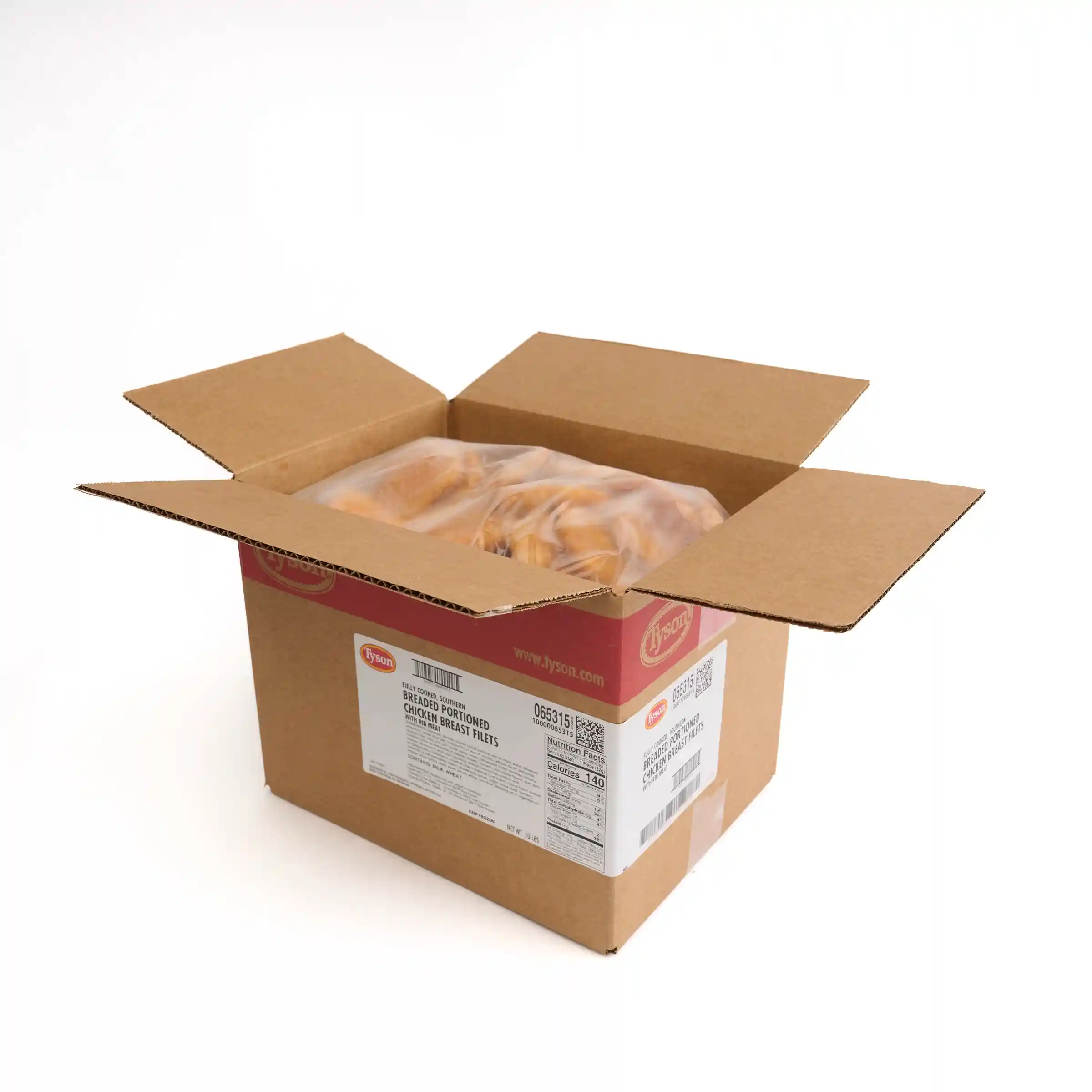Tyson® Right Size® Fully Cooked Breaded Select Cut Chicken Breast Filets, 2.2oz_image_4