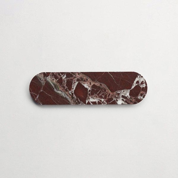 lapidary | oval long | rosso italiano 